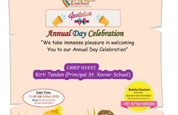 Spartans Pre-School Annual Day Celebration